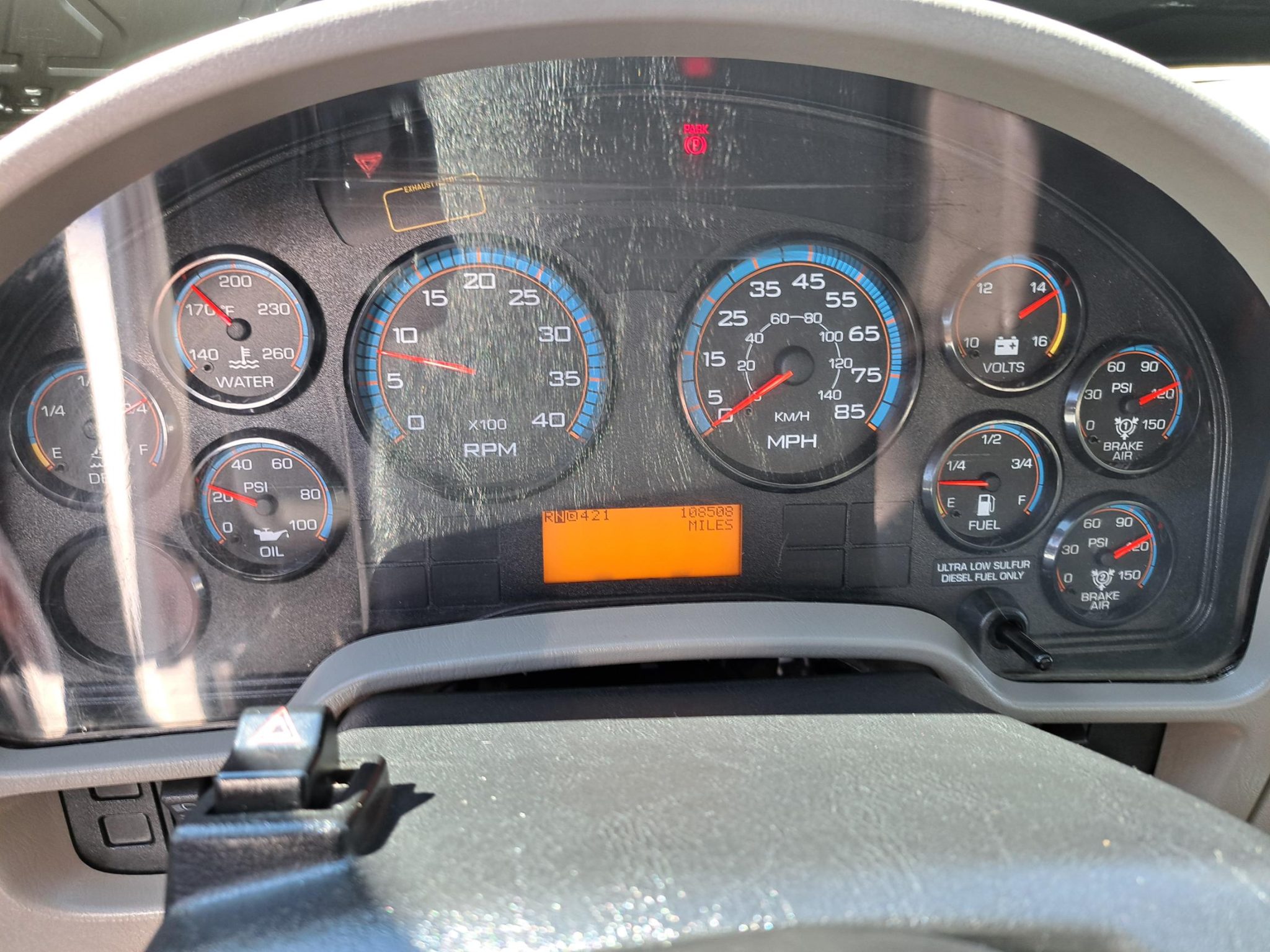 2018 INTERNATIONAL 4300 TRANSMISSION FILTER RESET visual data 3