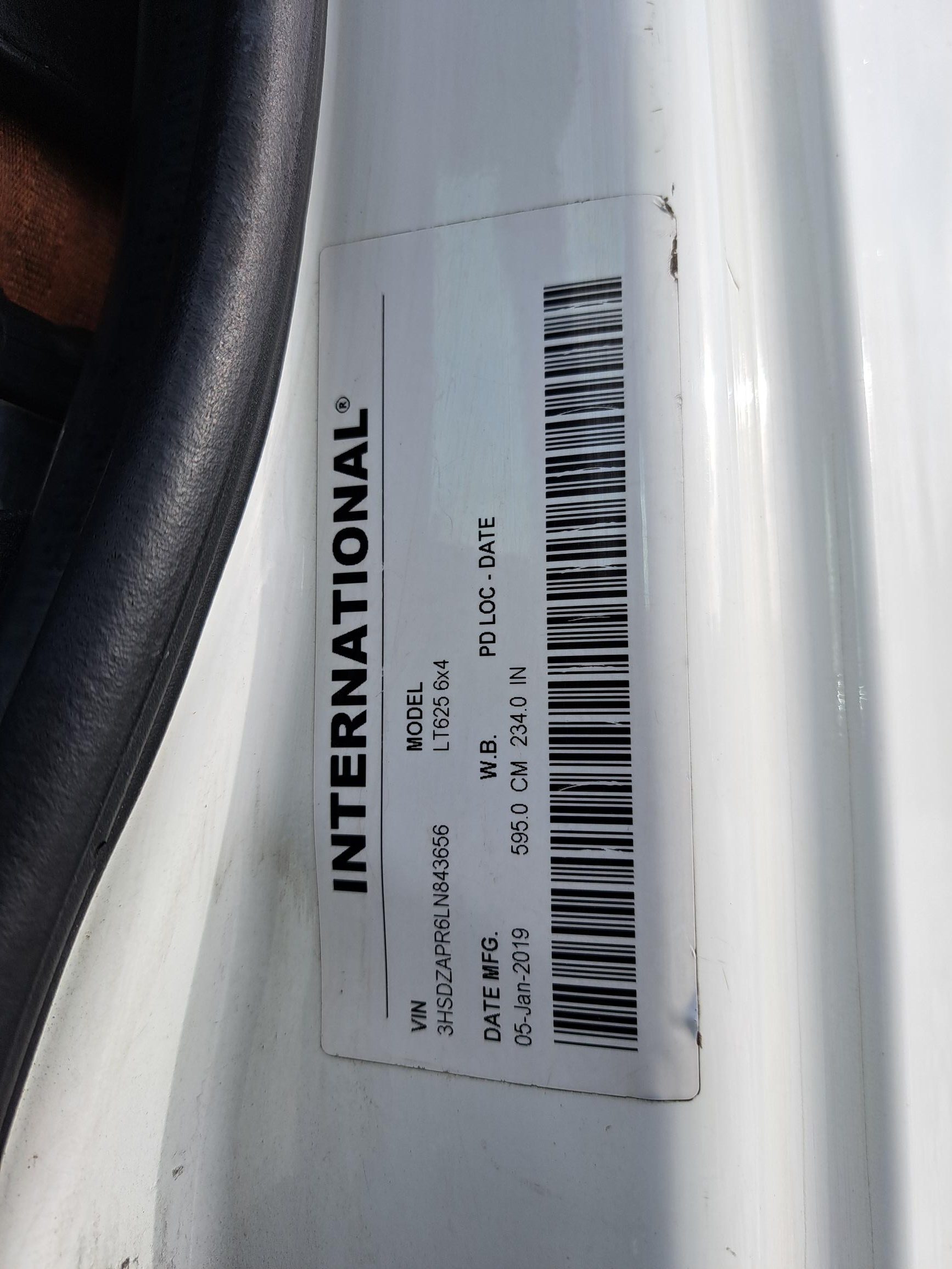 2020 INTERNATIONAL LT625 UT18130-19 2020 INTERNATIONAL LT625 UT18130-19