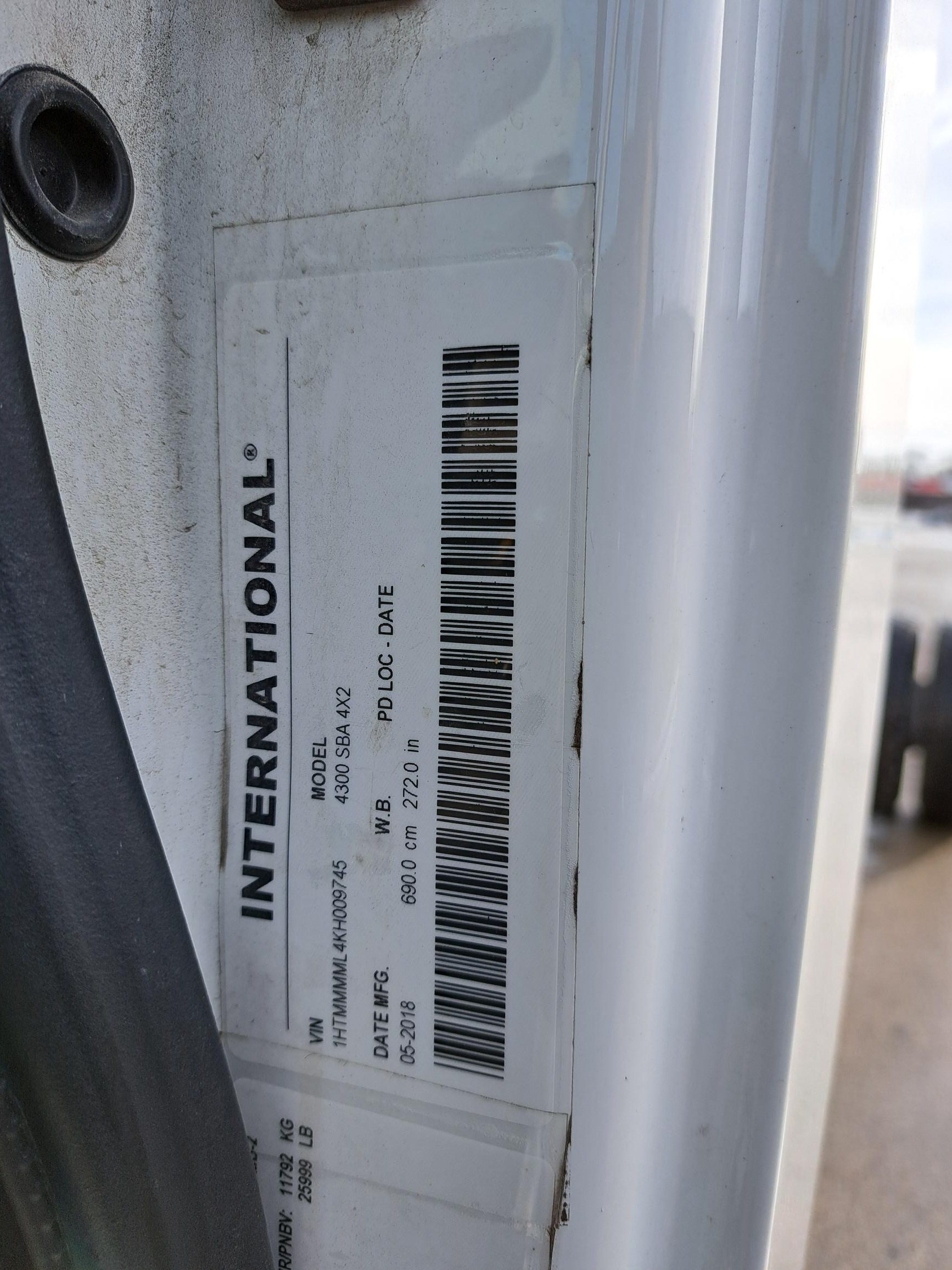 2019 INTERNATIONAL 4300 UT47052-16 2019 INTERNATIONAL 4300 UT47052-16