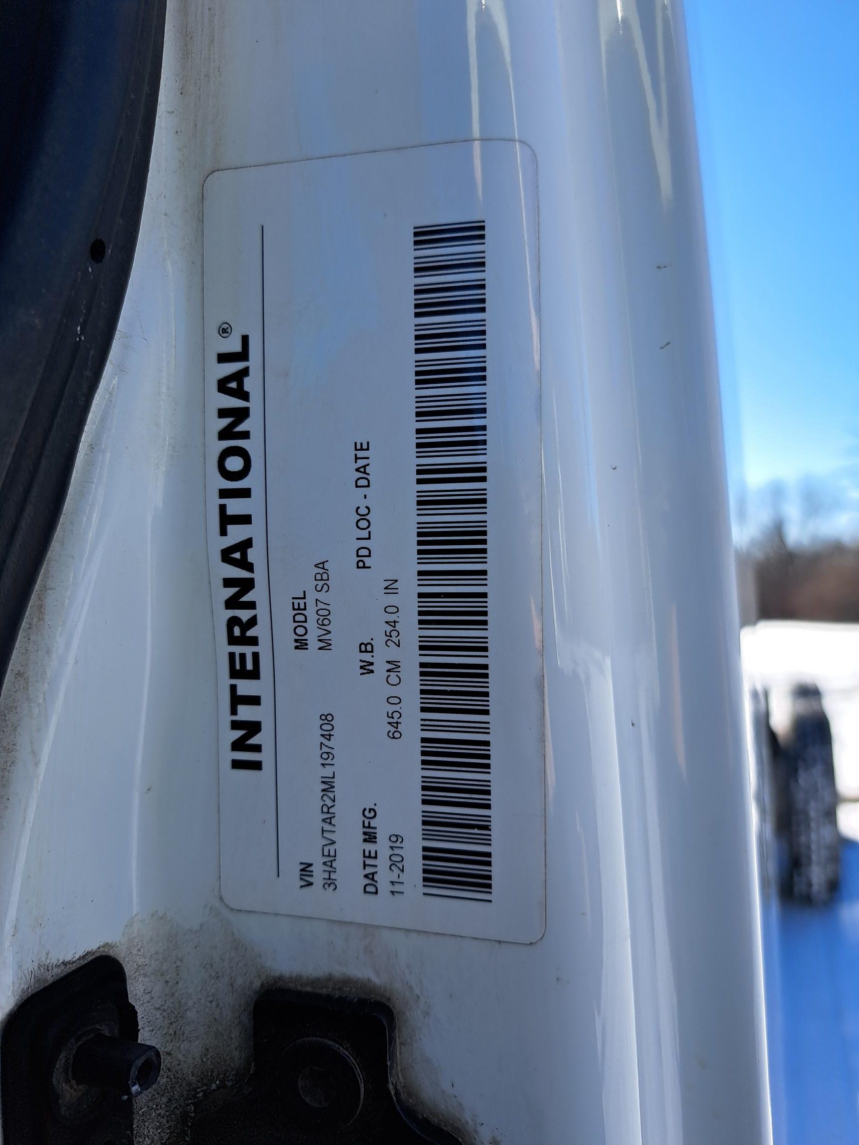 2021 INTERNATIONAL MV607 UT18142-17 2021 INTERNATIONAL MV607 UT18142-17