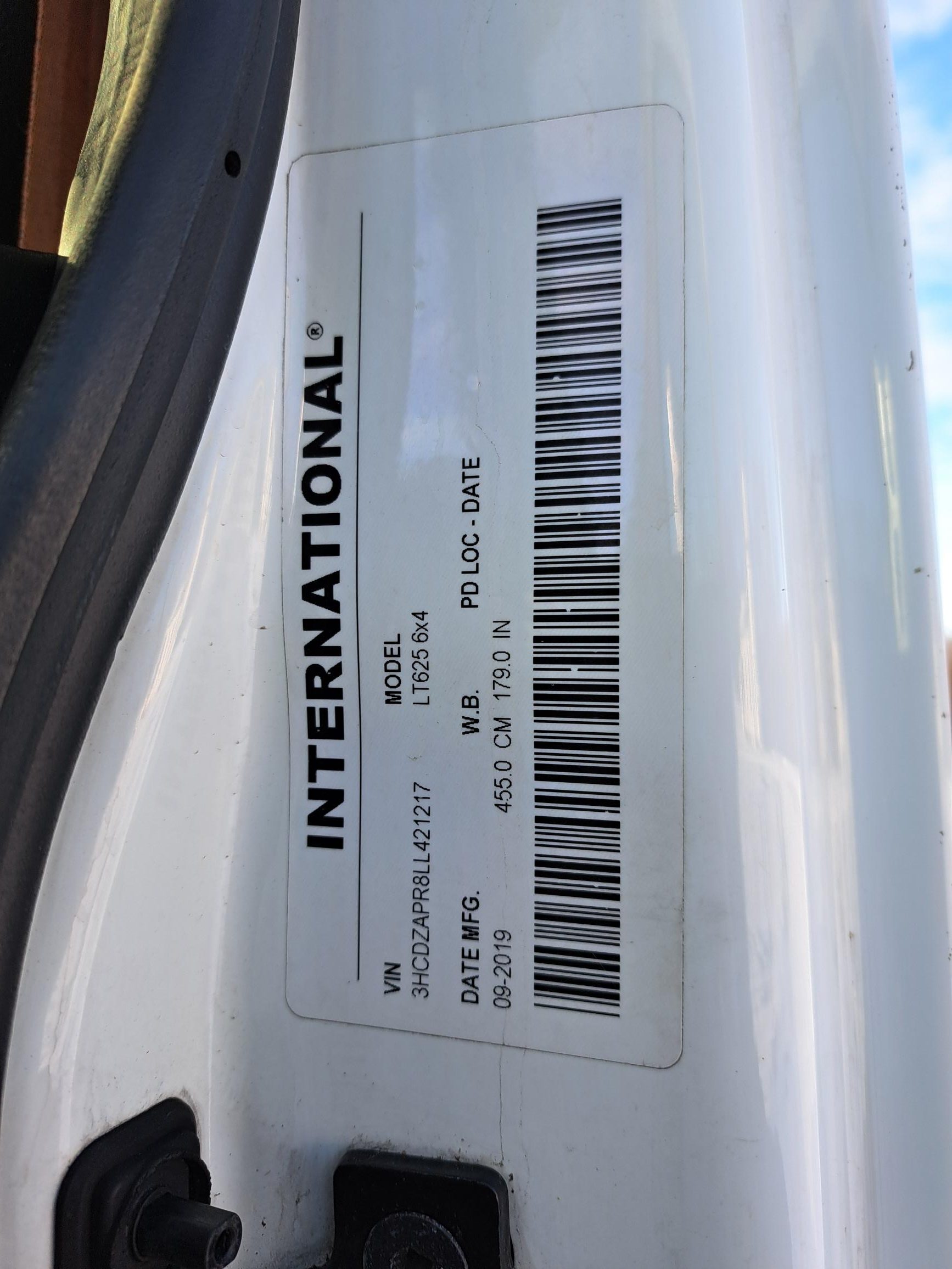 2020 INTERNATIONAL LT625 UT18144-17 2020 INTERNATIONAL LT625 UT18144-17