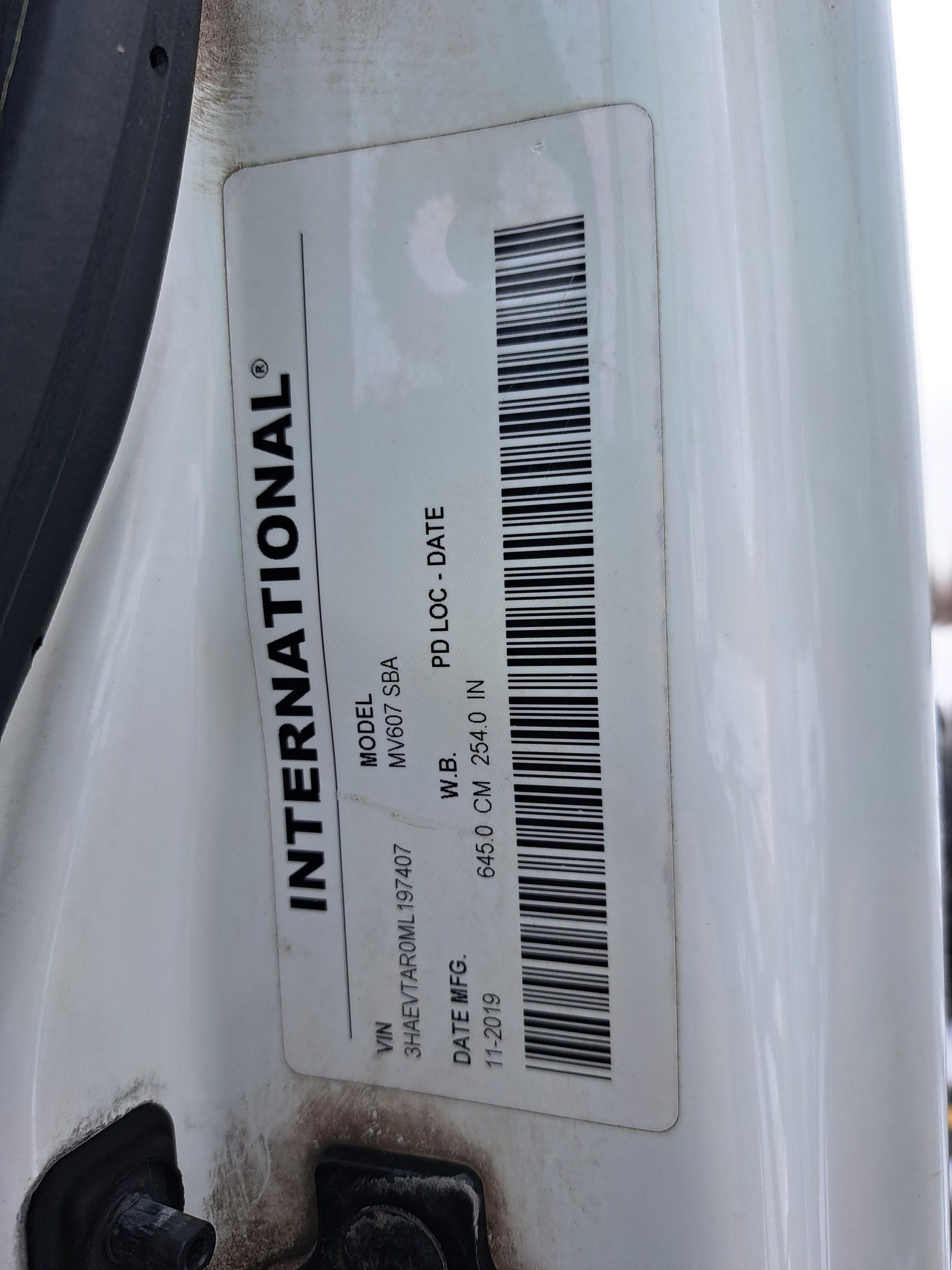 2021 INTERNATIONAL MV607 UT18151-17 2021 INTERNATIONAL MV607 UT18151-17