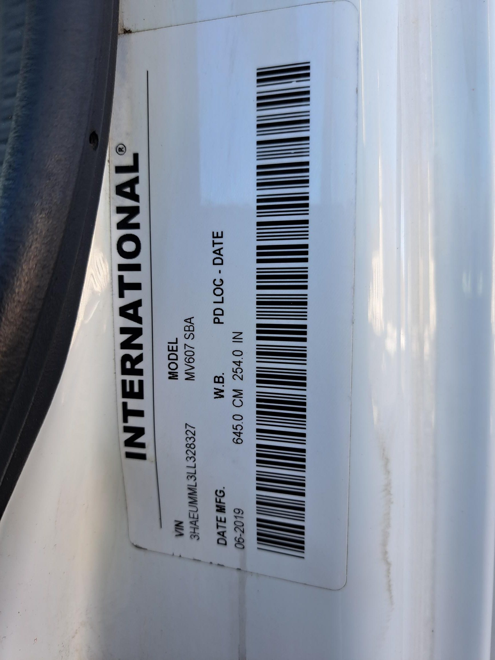 2020 INTERNATIONAL MV607 UT18154-18 2020 INTERNATIONAL MV607 UT18154-18