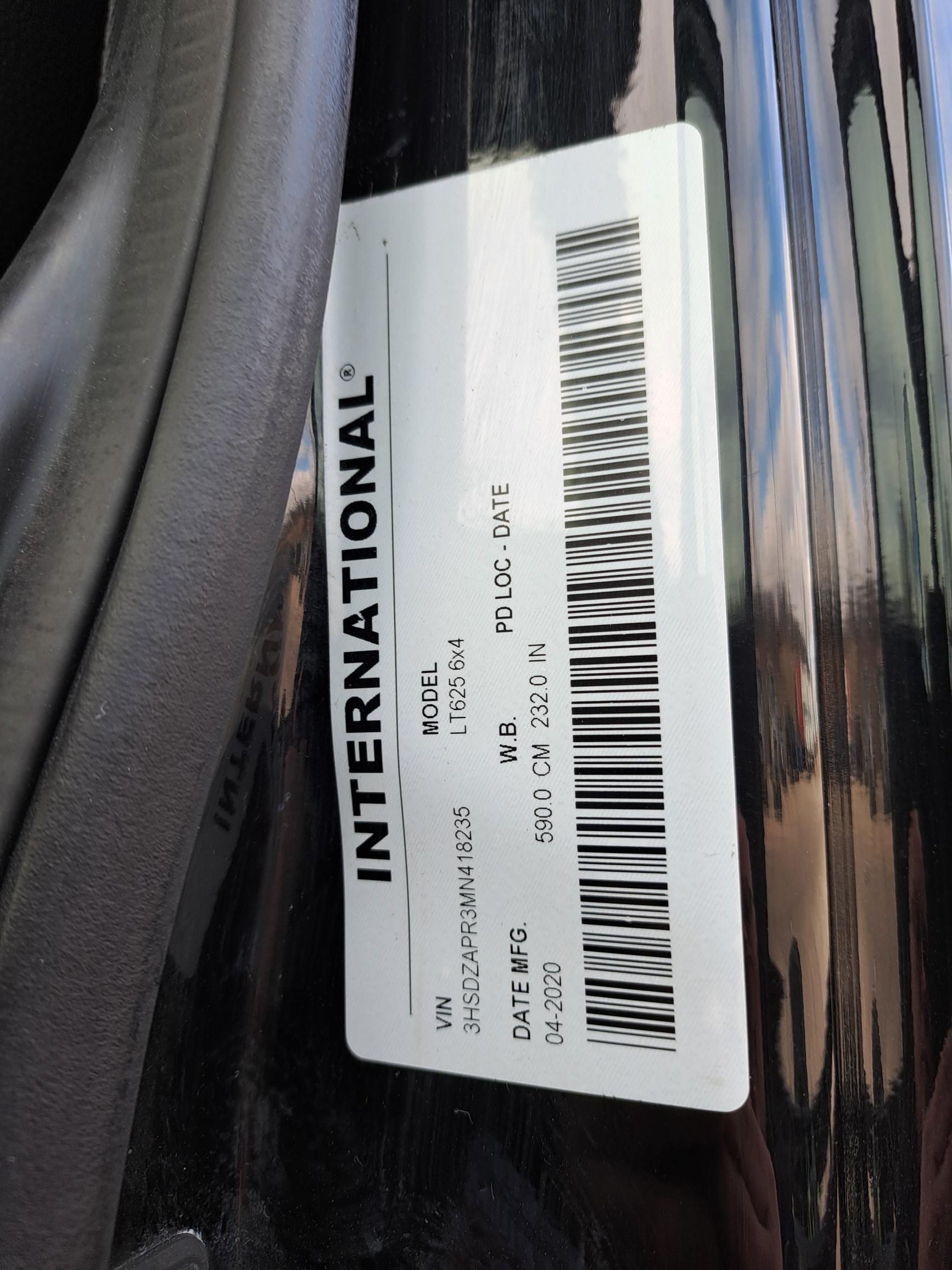 2021 INTERNATIONAL LT625 UT47067-19 2021 INTERNATIONAL LT625 UT47067-19