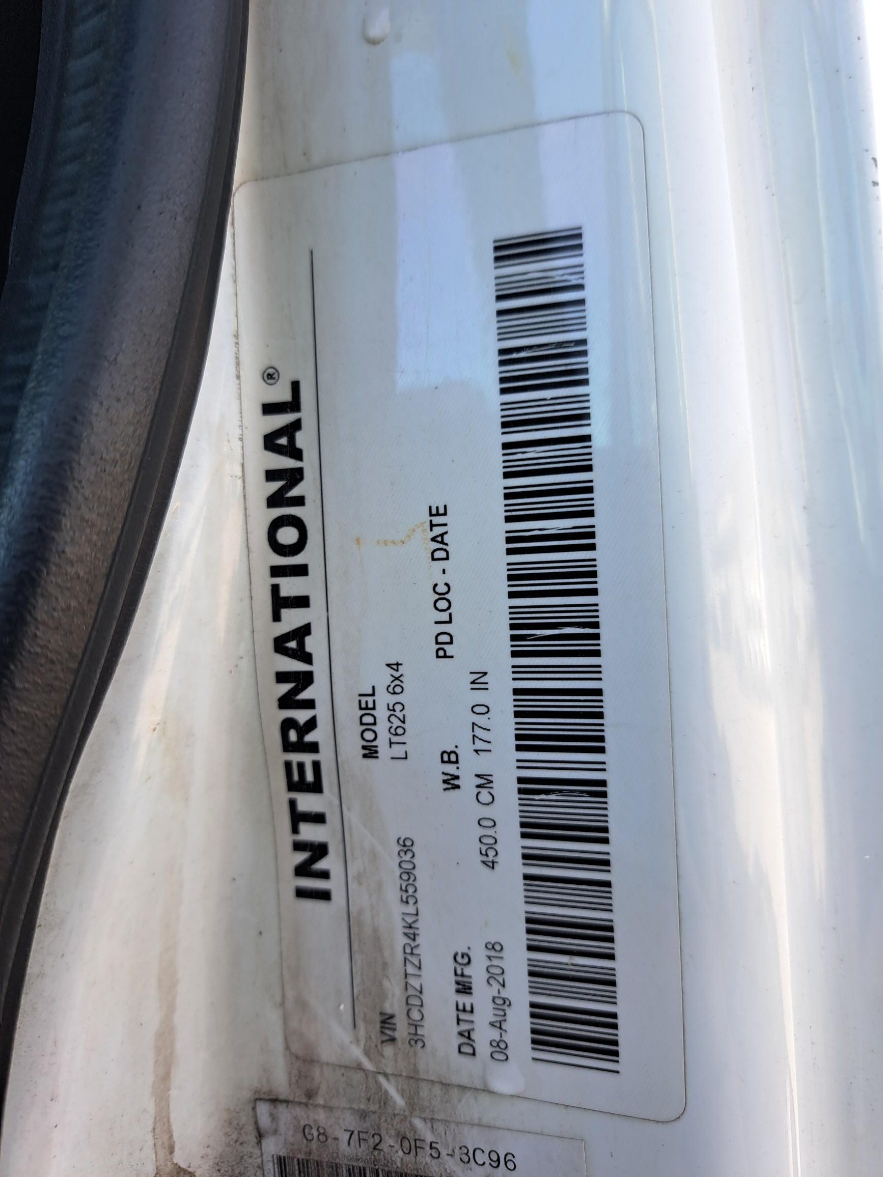 2019 INTERNATIONAL LT625 UT18159-16 2019 INTERNATIONAL LT625 UT18159-16