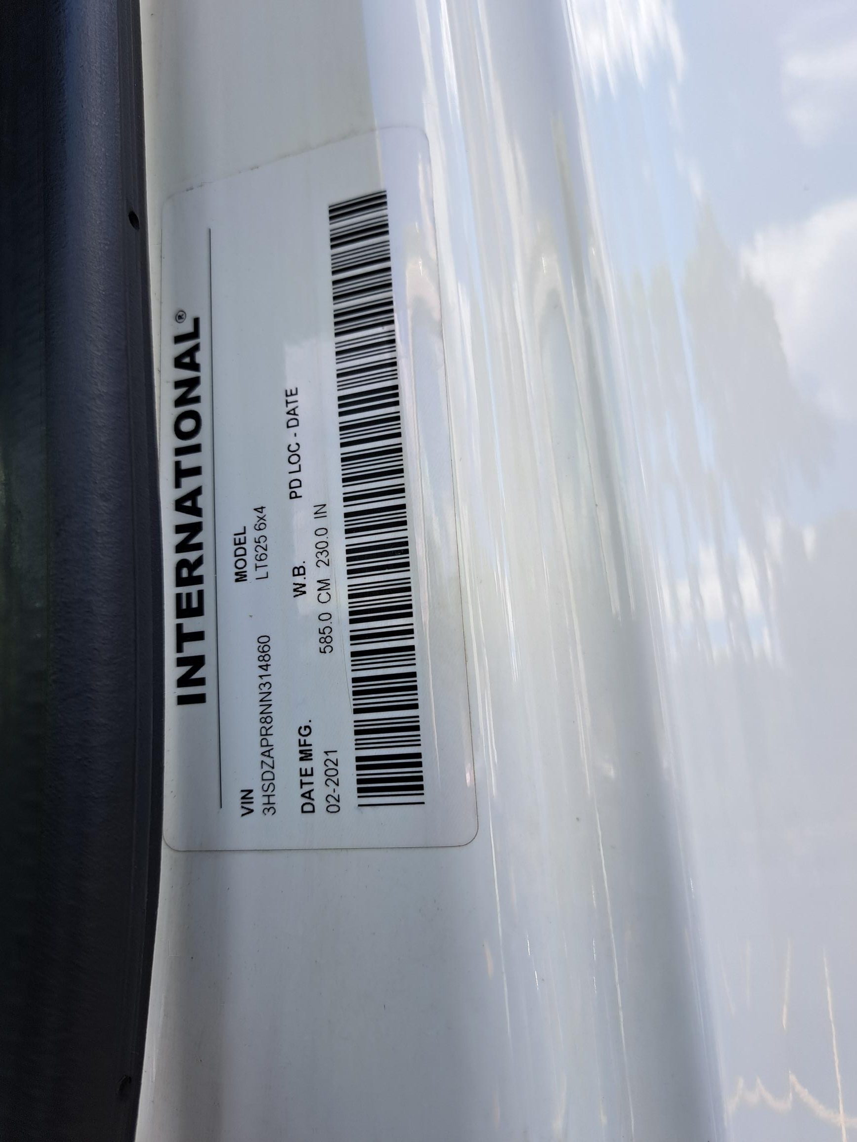 2022 INTERNATIONAL LT625 UT18214-21 2022 INTERNATIONAL LT625 UT18214-21