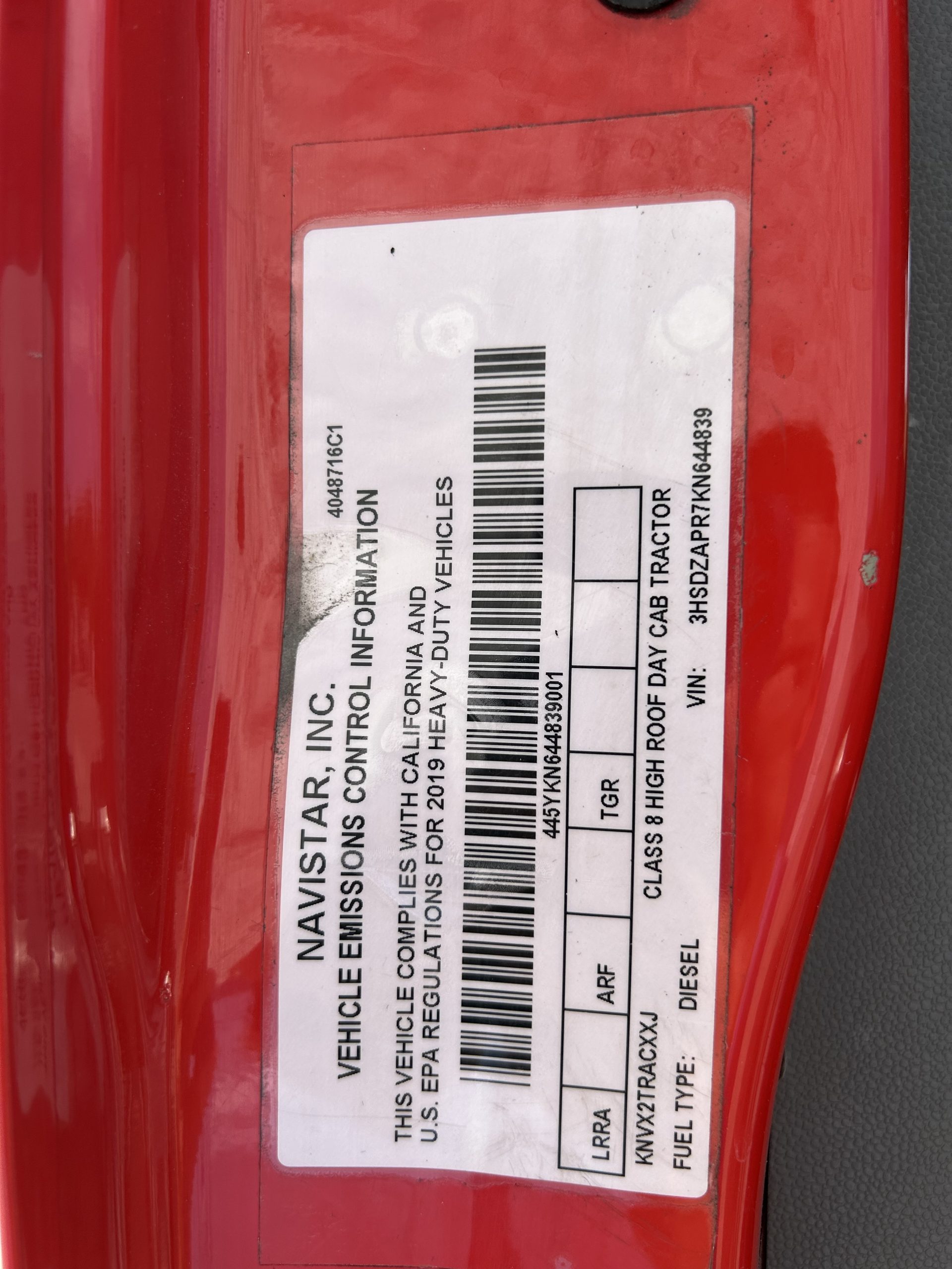 2019 INTERNATIONAL LT625 UT18219-15 2019 INTERNATIONAL LT625 UT18219-15