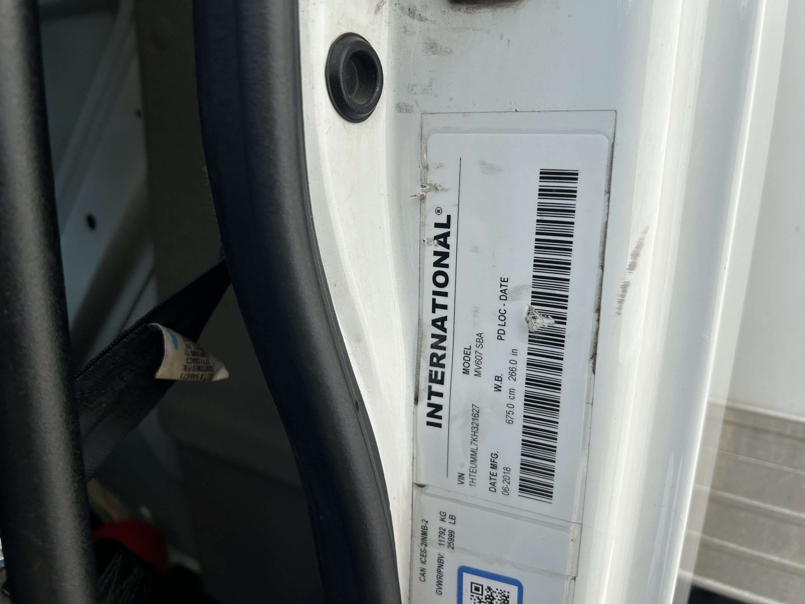 2019 INTERNATIONAL MV607 UT18212-14 2019 INTERNATIONAL MV607 UT18212-14